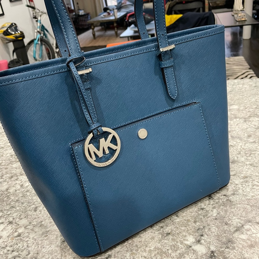 Dark Teal Michael Kors Bag